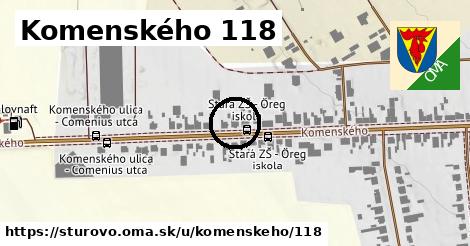 Komenského 118, Štúrovo