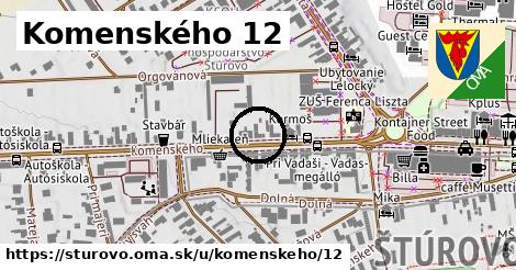 Komenského 12, Štúrovo