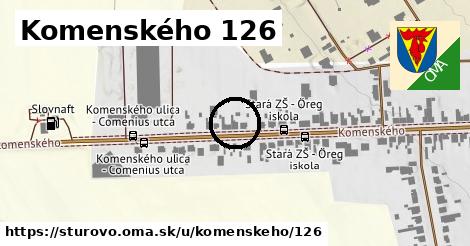 Komenského 126, Štúrovo