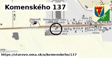 Komenského 137, Štúrovo