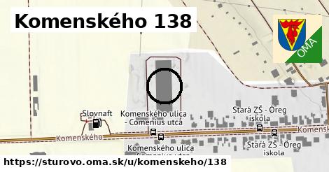 Komenského 138, Štúrovo