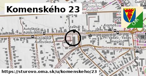 Komenského 23, Štúrovo