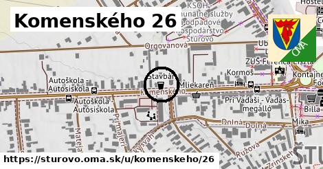 Komenského 26, Štúrovo