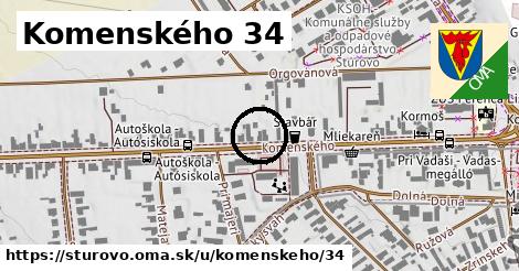 Komenského 34, Štúrovo