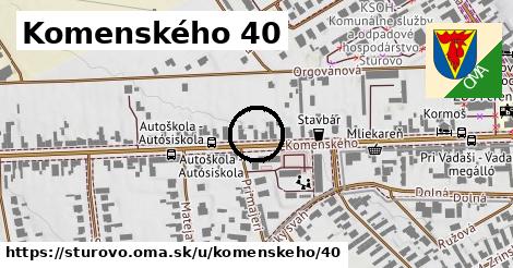 Komenského 40, Štúrovo