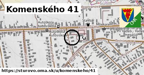 Komenského 41, Štúrovo