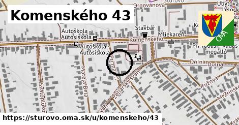 Komenského 43, Štúrovo