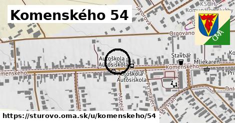 Komenského 54, Štúrovo