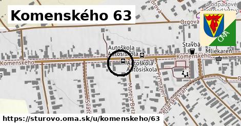 Komenského 63, Štúrovo