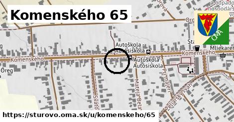 Komenského 65, Štúrovo