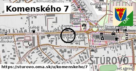 Komenského 7, Štúrovo