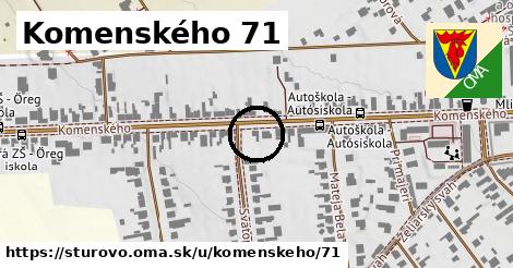 Komenského 71, Štúrovo