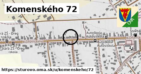 Komenského 72, Štúrovo