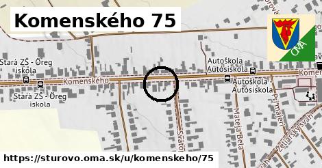 Komenského 75, Štúrovo