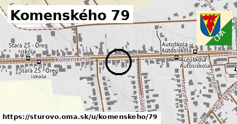 Komenského 79, Štúrovo