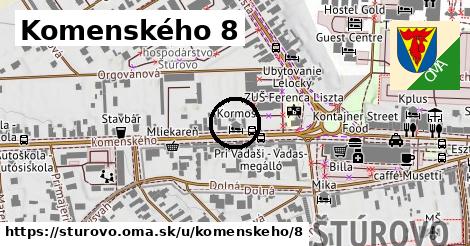 Komenského 8, Štúrovo