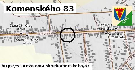 Komenského 83, Štúrovo