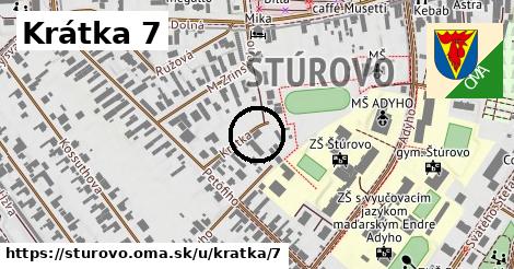 Krátka 7, Štúrovo