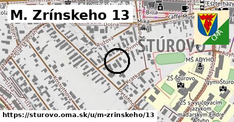 M. Zrínskeho 13, Štúrovo