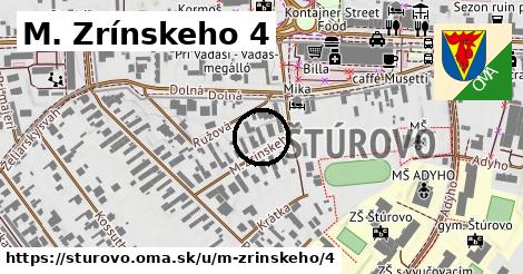 M. Zrínskeho 4, Štúrovo