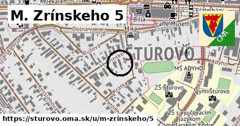 M. Zrínskeho 5, Štúrovo