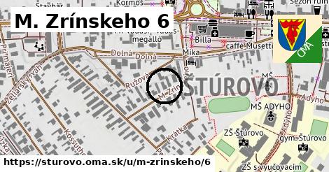 M. Zrínskeho 6, Štúrovo