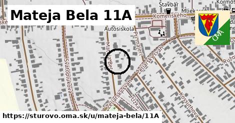 Mateja Bela 11A, Štúrovo