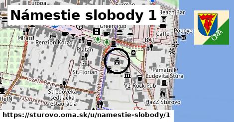 Námestie slobody 1, Štúrovo