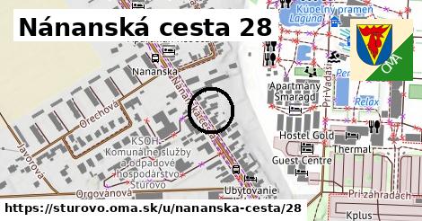 Nánanská cesta 28, Štúrovo