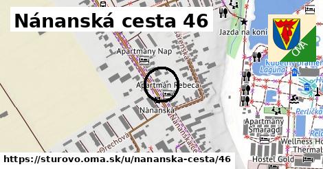 Nánanská cesta 46, Štúrovo