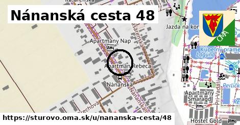 Nánanská cesta 48, Štúrovo