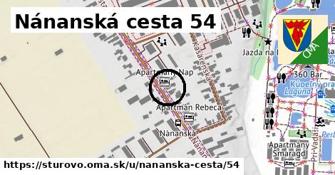 Nánanská cesta 54, Štúrovo