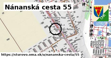 Nánanská cesta 55, Štúrovo