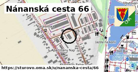 Nánanská cesta 66, Štúrovo