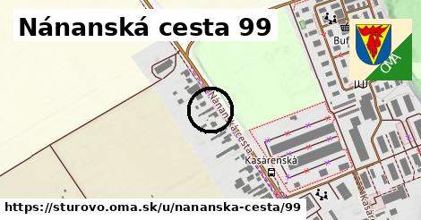 Nánanská cesta 99, Štúrovo