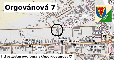 Orgovánová 7, Štúrovo