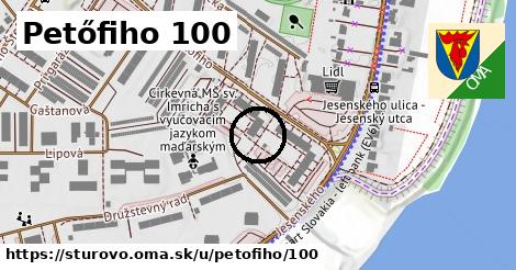 Petőfiho 100, Štúrovo