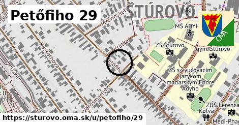 Petőfiho 29, Štúrovo