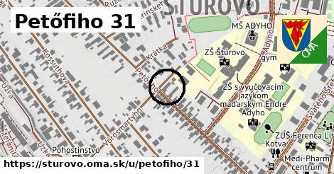 Petőfiho 31, Štúrovo