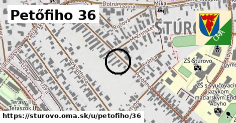 Petőfiho 36, Štúrovo