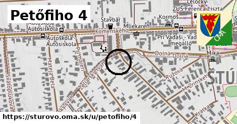 Petőfiho 4, Štúrovo