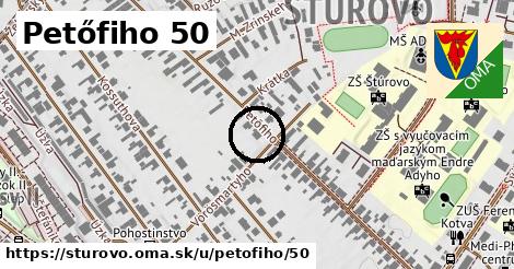 Petőfiho 50, Štúrovo