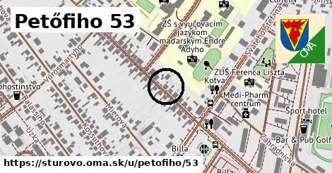 Petőfiho 53, Štúrovo