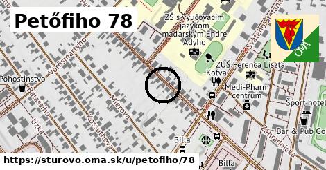 Petőfiho 78, Štúrovo