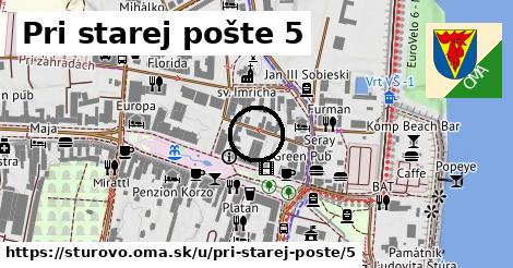 Pri starej pošte 5, Štúrovo