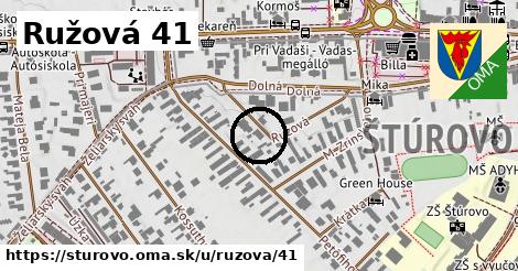 Ružová 41, Štúrovo