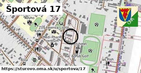 Športová 17, Štúrovo