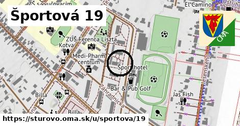 Športová 19, Štúrovo