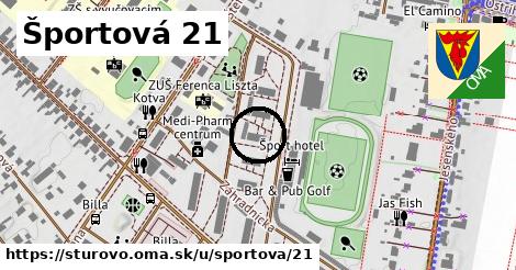 Športová 21, Štúrovo