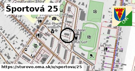 Športová 25, Štúrovo